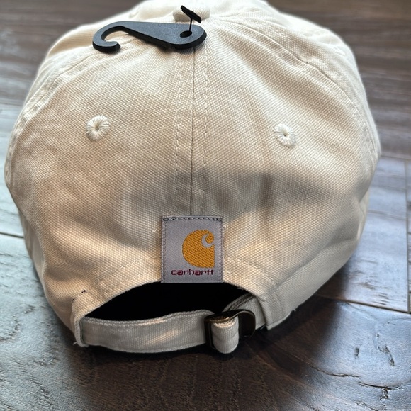 Carhartt Force Sweatband,canvas embroidered script graphic, buckle back cap OSFM - Picture 4 of 10
